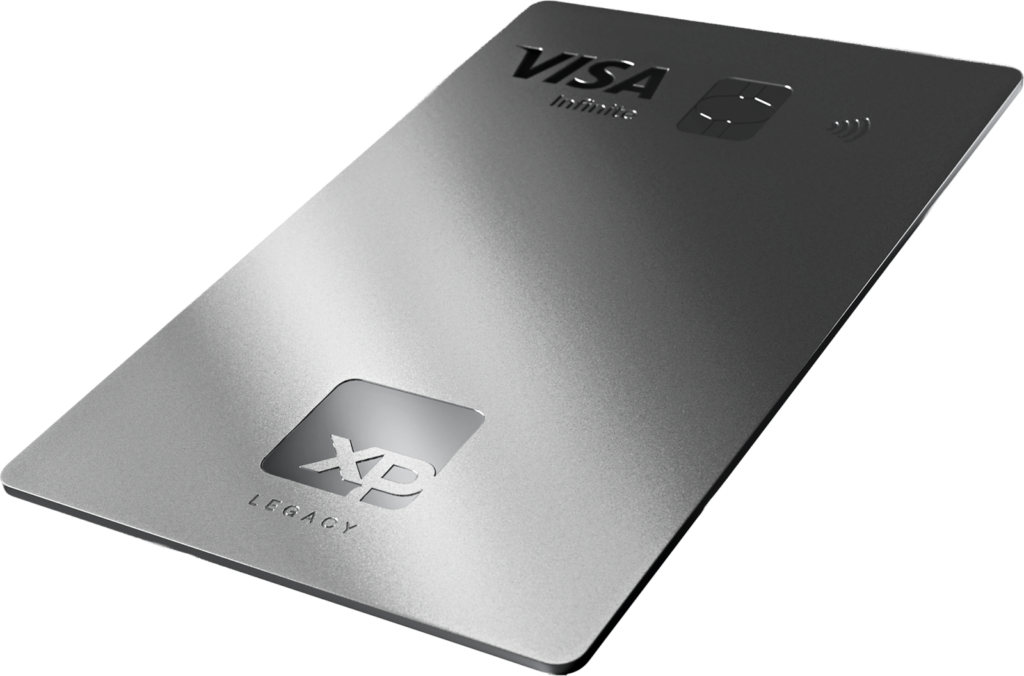 Cartão XP Legacy campanha